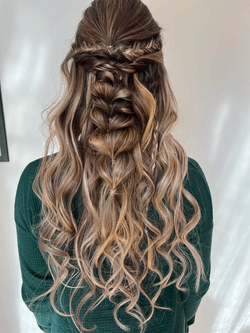 "Bridal makeup service by BfabMobile - professional airbrush and glam makeup."