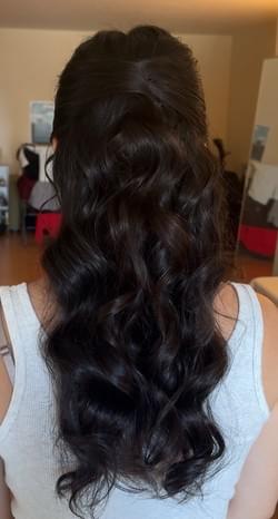 "Bridal hairstyling  service by BfabMobile - professional hair and glam makeup."