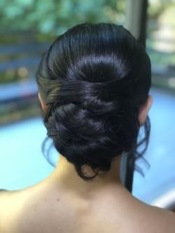 "Bridal makeup service by BfabMobile - professional airbrush and glam makeup."