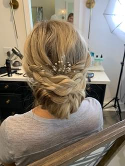 "Bridal makeup service by BfabMobile - professional airbrush and glam makeup."