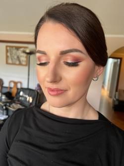 "Bridal makeup service by BfabMobile - professional hair and glam makeup."