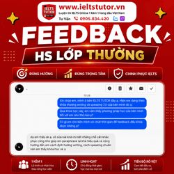 IELTS TUTOR FEEDBACK 