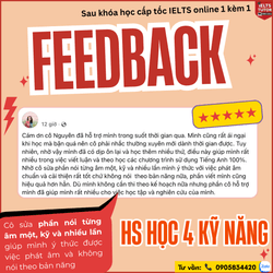 Mặc dù chị học viên của IELTS TUTOR bận công việc không thể học đều nhưng học đúng trọng tâm và đi đúng hướng đã giúp chị rất nhiều trong công việc của mình 😘  =============== 🔥Trăm ngàn feedback yêu thương của HS IELTS TUTOR [https://www.ieltstutor.me/hall-of-fame] 🔥Một hai feedback thì có thể không tin nếu feedback lên đến hàng ngàn thì còn chờ gì nữa mà không liên lạc IELTS TUTOR =============== 📍IELTS TUTOR - Luyện thi IELTS ONLINE 1 kèm 1 đảm bảo đầu ra ☎ Hotline: 0905834420 (Điện thoại/Zalo)