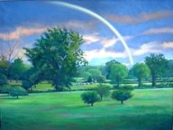 Clearing over RIngwood, 30" x 40" Oil on canvas, $700