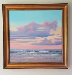 Avon dusk 36" x 36" Oil on canvas $700