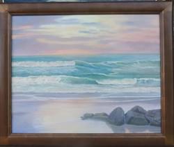 LBI Sunrise 30" x 40" Oil on canvas $700
