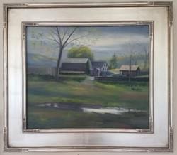 Albba inery 20" x 24" Oil on canvas, $300