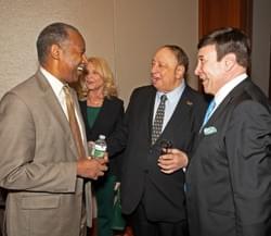 With Dr. Ben Carson and Margo and John Catsimatidis