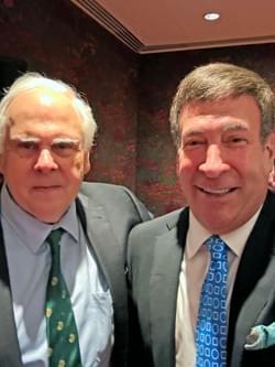 with FEDEX CEO and founder Fred Smith