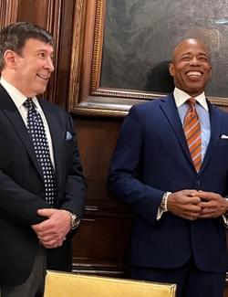 With NYC Mayor Eric Adams