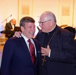 with Cardinal Dolan