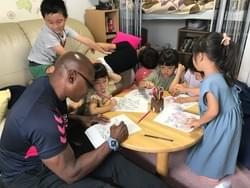 教室で授業風景