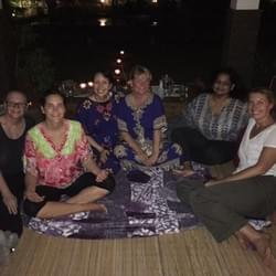 At the Reiki Circle of Soul & Spirit Spa in Jakarta (October 2016)