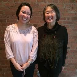Andrea Deierlein with Phyllis Furumoto