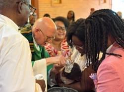 Baby Ashtyn is baptized 6/27/26