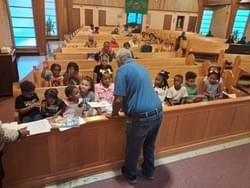 Wade White religious ed. minister speaks to youth
