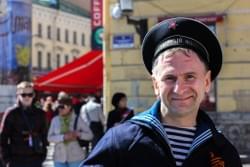 « We are singing the song of victory each year with other countries by Skype, today it was especially with Berlin. It’s not only a song, it’s really more. My grand father participates in the NAVY, he came to the army by trolley because it was very close from « the point of action ». His friends participate in the Normandie-Niemens and it was really hard cause he was closed from there, but because of the occupation he couldn’t do anything they was 5, at the end of the war only 2, my grandmother gets killed and so on. »