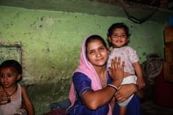 «The best moment in my life, the one of every woman in general, it was when my children were born, i was so happy ! I’m 25 years old and I have got 3 children, two boys and one girl. We live here with my mother, I am staying here for safety reasons, as my husband is really angry, because he things my daughter is not his. He hurt us every day. This is our normal life»