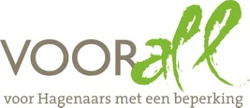 Logo Voor All, voor Hagenaars met een beperking.