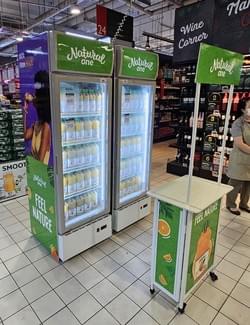 Chillers and Promotion Counter Graphics