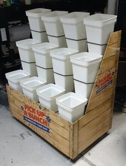 Flower Retail Rack