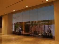Full Glass Panel Advertising Graphics