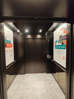 Lift interior Side wall panels