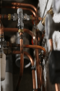 Distribution hydraulique PAC double service