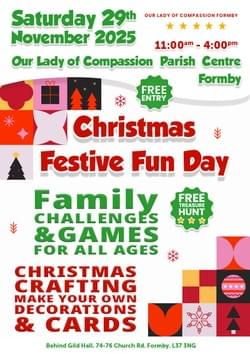 Formby Christmas Fayre 2025 Poster