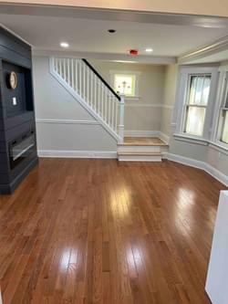 Living room renovation