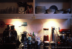 Kitchen ready for action