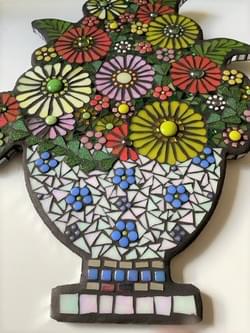 Floral Vase Panel