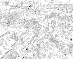 Map About cereals (La petite boîte - communication agency)