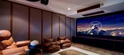 The cinema room