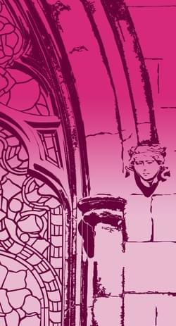 'Peterpub' Printed textile panel