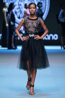 Ernest Mahomane, MBFW for MAC Cosmetics, photo by SDR Photo