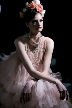 MBFWJ Stefania Morland for MAC Cosmetics shot by Aubrey Jonnson