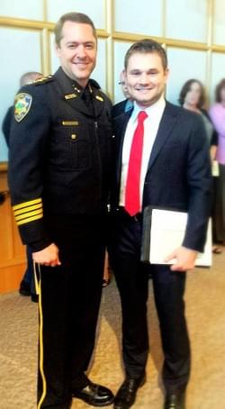 Swearing in Chief Bosel