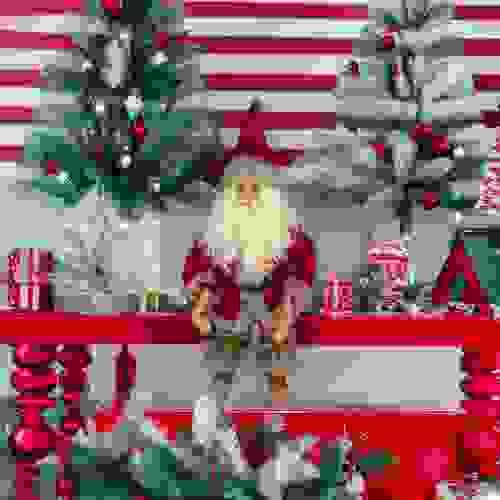 Tall Vintage Santa Claus