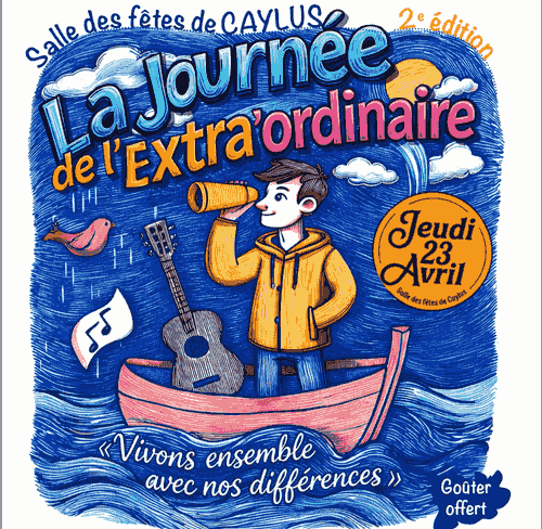 journée de l'extraordinaire. Jeudi 23 Avril 2026