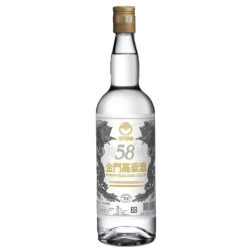 58度金門高粱酒 （ 白標 ）