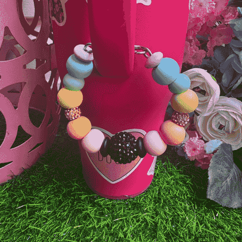 Pastel midnight Mini open-ended Keychain