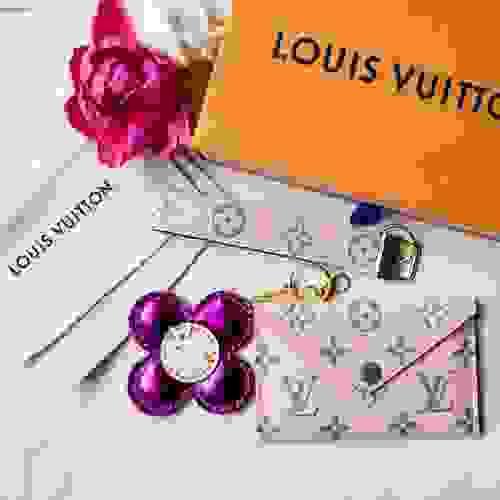 Handmade LV Inspired Mini Wallet Set - available in different colors
