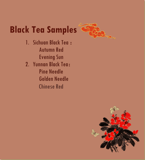 Black Tea Samples