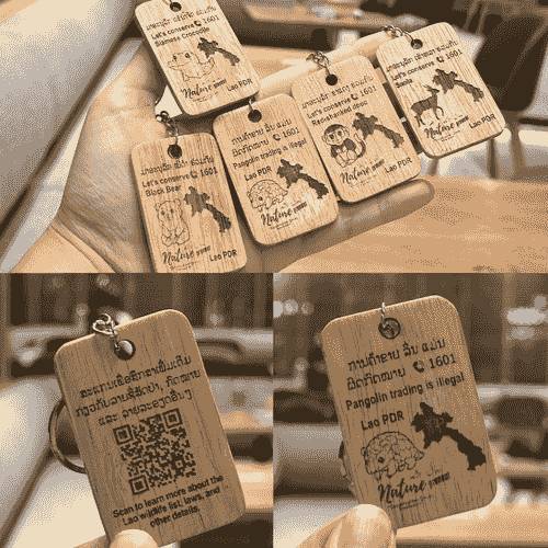 NaturePreneur keychain