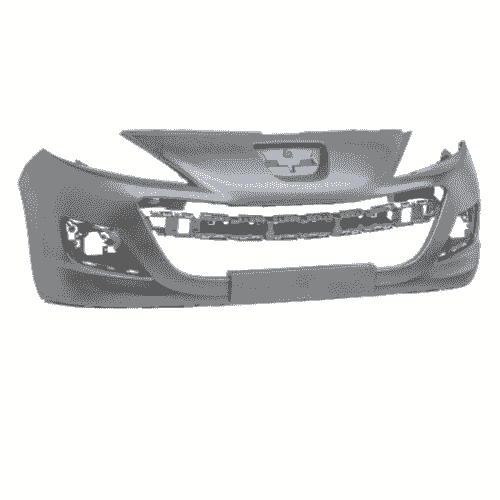 Pare-choc Avant Peugeot 207 Phase 2 (Depuis 06/2009) – Prêt à Peindre – OEM 7401SN