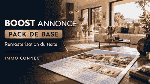 BOOST ANNONCE – Remasterisation du texte de votre annonce immobilière