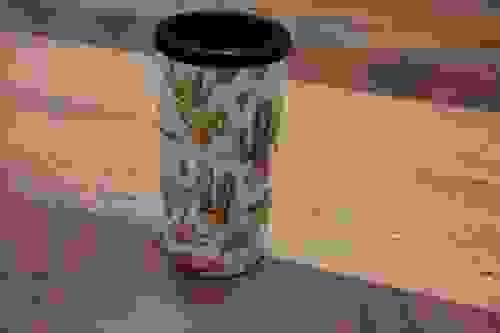 Boots and Cacti Slim Can Coller