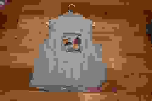 Boot and Purse Denim Vest