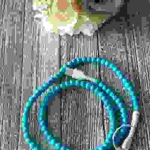 Candy "Turquoise Beads" 2 in 1 Charger
